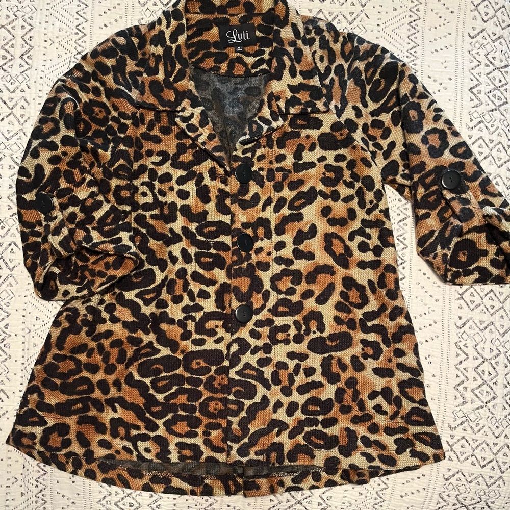 Liii animal print jacket